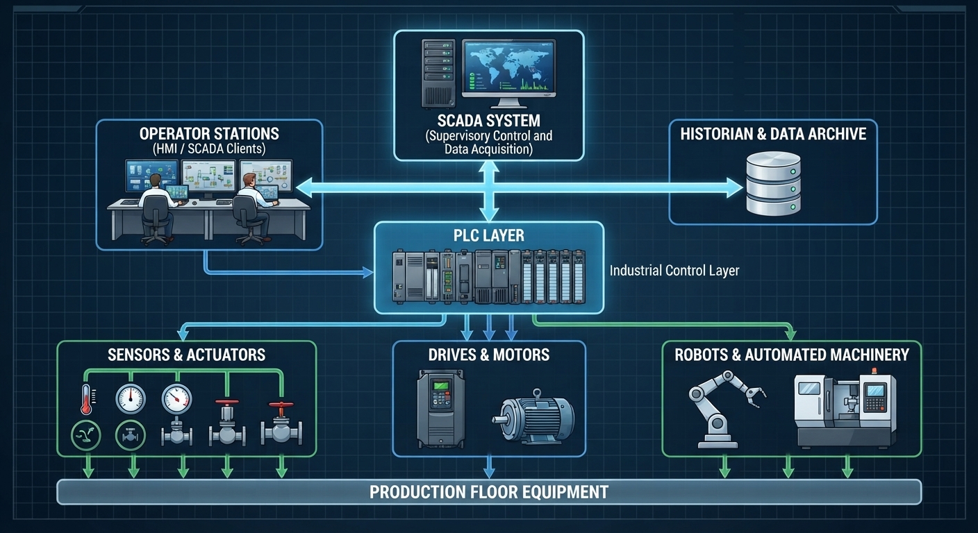 SCADA-Architektur